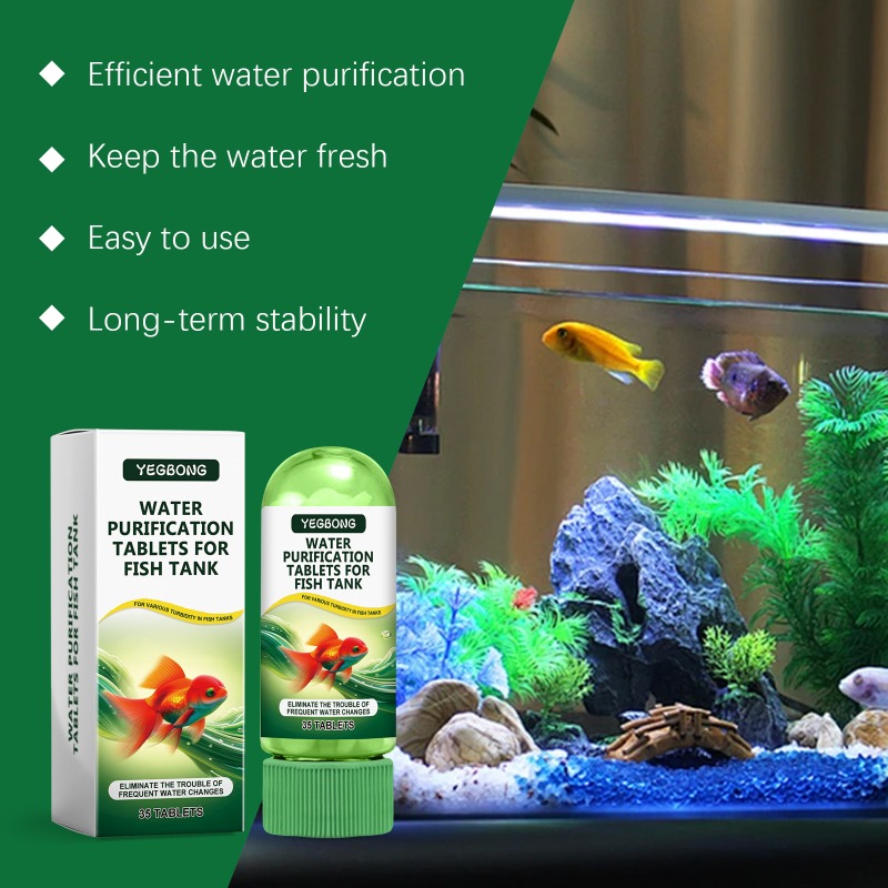 Aquarium Fish Keeping - Balık Tankı Su Arıtma Tabletleri Verimli