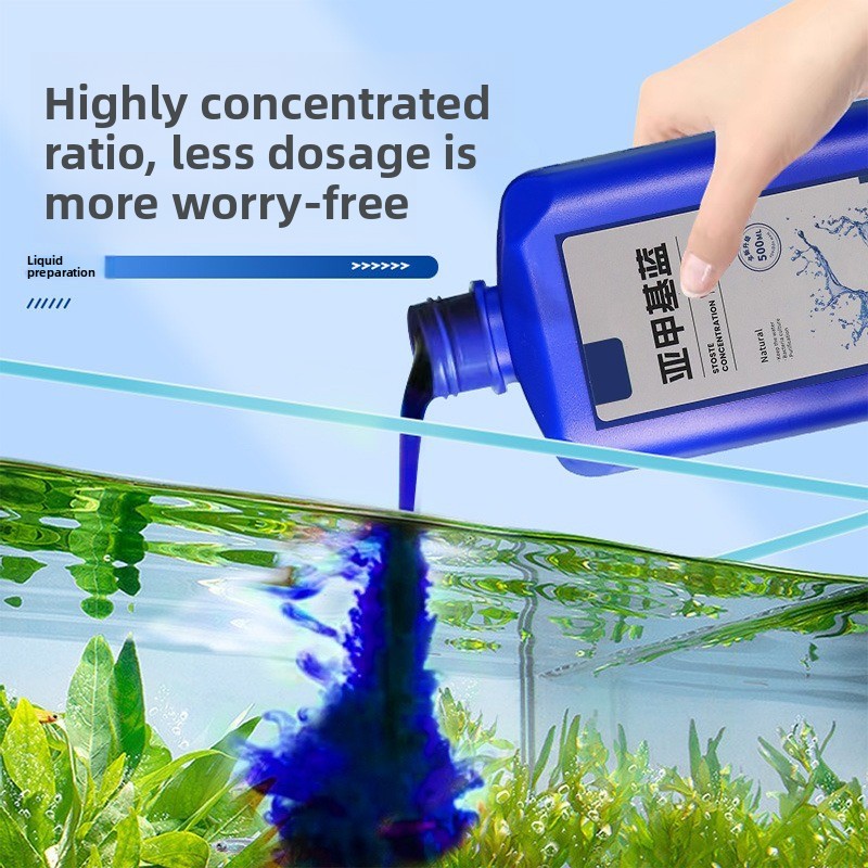 200ml/500ml Metilen Mavisi Kon - Aquarium Fish Medicine incelemesi ve fiyatı