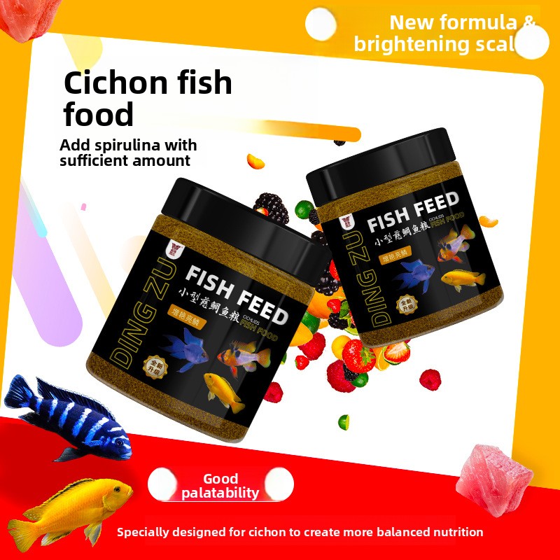 DINGZU Çiklit Balık Yemi Formü - Aquarium Fish Medicine incelemesi ve fiyatı