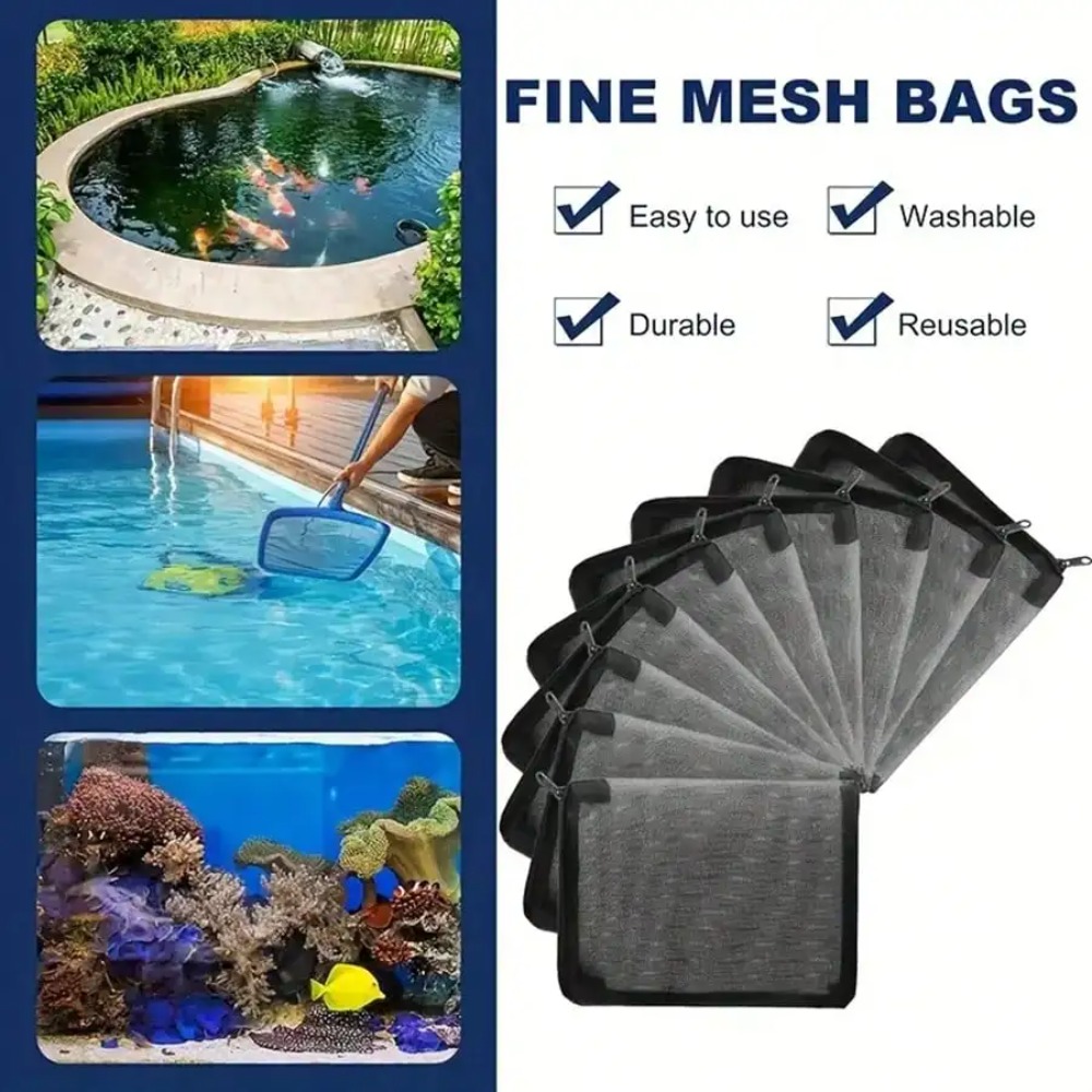 10 adet siyah file filtre torb - Aquarium Fish Keeping incelemesi ve fiyatı